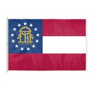 Georgia Flags 8x12 foot (Current)
