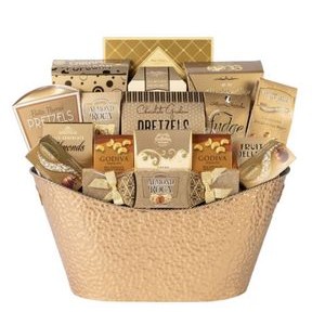 Gold Gourmet Treasure Basket