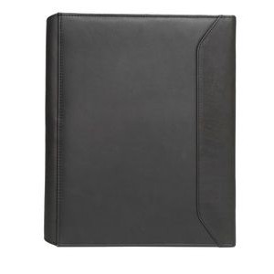 Ashlin® Designer Midnight Black Buckingham Tri-Fold Writing Case