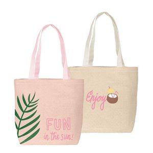 Continued Daily Grind Super Size Straw Tote
