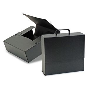 Large Portfolio Briefcase Style w/ Elastic (13"x12"x4")