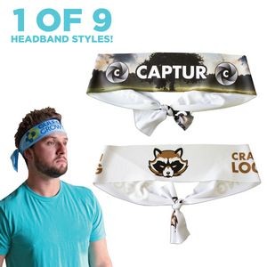 Headband Tieback – Economy – 1 of 9 Headband Options – Customize with ANY design!