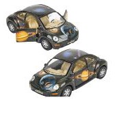 5" Galaxy Print VW Beetle Toy Car