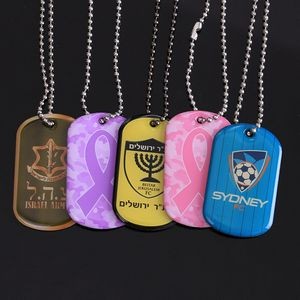 Full color Dome epoxy acrylic Dog Tags