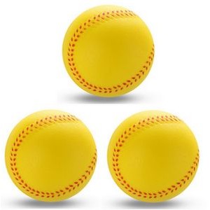 Baseball Shaped Foam Stress Reliever Ball