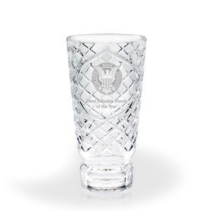 Monument Grand Achievement Crystal Vase Award, Small
