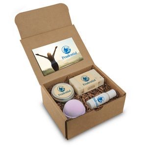 Wellness Gift Set - Soap, Candle Tin, Bath Bomb, and Lotion
