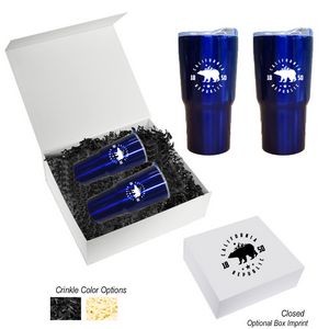 20 Oz Insulated Double Wall Tumbler Gift Set