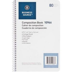 Spiral Notebooks - College Rule, 6x9-1/2 (Case of 48)