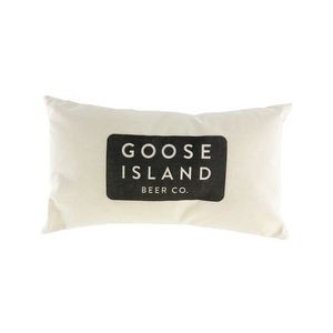 Full Color Rectangle Pillow w/ Canvas Cover