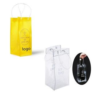 Collapsible Ice Cooler Wine Bag with Handles