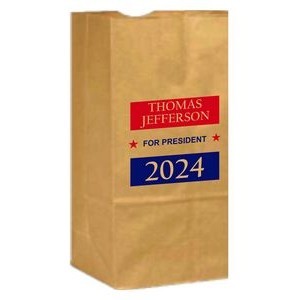 Yard Election Sign $US Waste Paper Bags 2C1S (17x10.5x35)