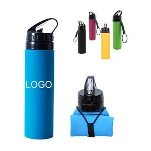 Collapsible Silicone Bottle For Traveling 20oz