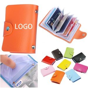 Credit Card Holder With 24 Card Slots