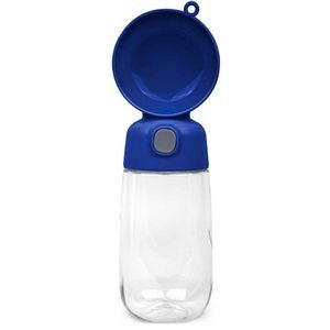 Pet 13 Oz. Water Bottle with Bowl