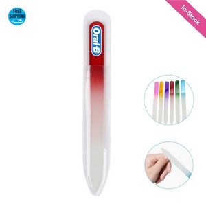 Washable Double-Sided Glass Nail File (5 1/2") -OCEAN