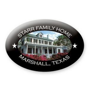 Domed Decal Labels -Oval Domed Decal (3/4"x1 1/8")