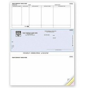 Laser Middle Accounts Payable Check (1 Part)