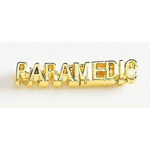 Paramedic (2 Posts) Marken Design Cast Lapel Pin (Up to 1")