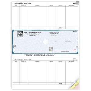 High Security Laser Accounts Payable Middle Check w/ 1 Part