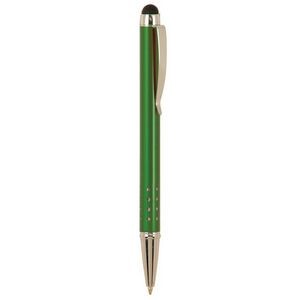 Ball Point Pen/Stylus - Gloss Green - Black Ink