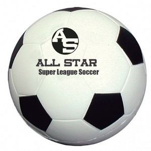 2 1/2" Soccer Shape Stress Ball
