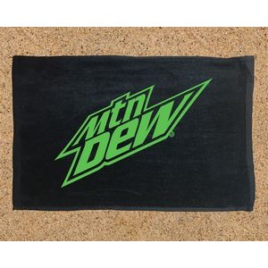 Black Velour Rally Towel (11"x17")