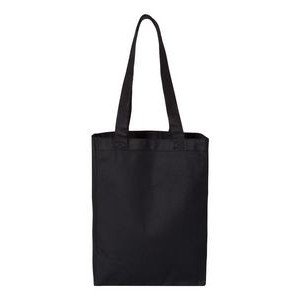 Q-Tees™ 12L Gussetted Canvas Shopping Bag