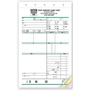 Pest Control Service Order/Invoice Form (3 Part)