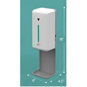 Automatic soap dispenser wall mounted with tray 34 oz