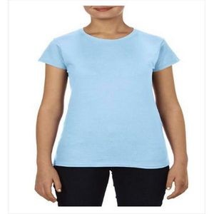 Ladies Fit T-Shirt - Powder Blue - Large (Case of 12)