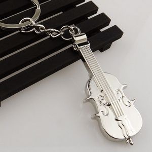 Hot Sale Violin Shaped Key Chain