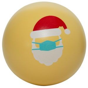 Holiday PPE Santa Squeezies® Stress Ball