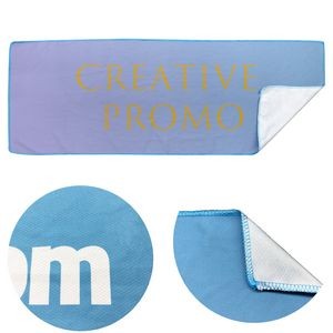 Sublimated Fast Dry Cooling Towel