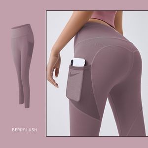 High Waist Yoga Pants, Tummy Control, Workout Pants for Women, Spring, Summer, Autumn with a Pocket