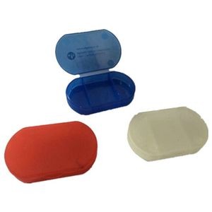 Oval Shape Pill Box Pill Holder