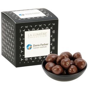 La Lumiere Collection - Signature Soft Touch Finish Gift Box - Milk Chocolate Almonds
