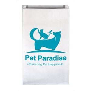 12" x 20" x 2.5" Digital One-color Paper Bag 1-sided