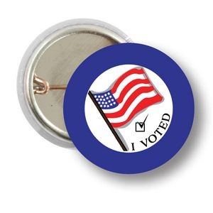1" Round I Voted Stock Buttons