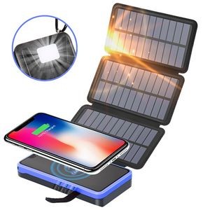 Solar Charger 20000Mah Outdoor Portable Power Bank