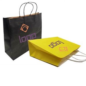 Large Kraft Paper Gift Bag With Handle