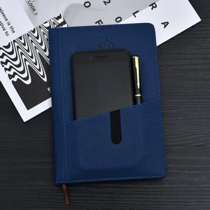 A5 Hardcover Notebook With Cellphone Pocket