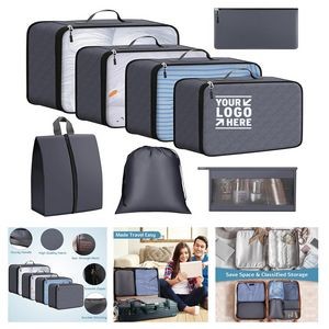 Foldable Travel Durable Packing Cubes Suitcase Organizer Bags Set