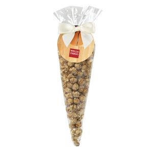 Basketball Popcorn Cone Bag - Caramel Popcorn