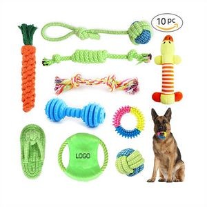 Pet Dog Toy 10-piece Set