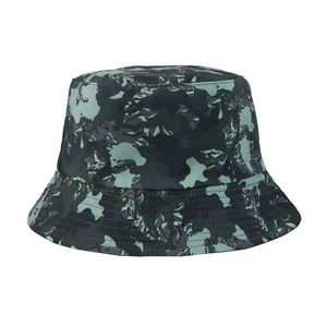 #1 Camo Pattern Basin Cap Bucket Hat