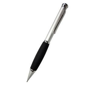 Pearl Silver Mechanical Pencil w/Black Colored Grip
