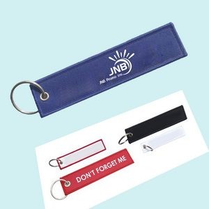 Remove Before Flight Luggage Tag Key Chain