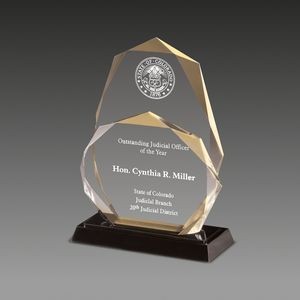 Twin Octagon Towers Ultimate Achievement Award™ (9"x11¾"x3½")