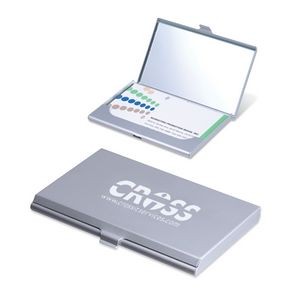 2-in-1 Business Card Case and Compact Mirror